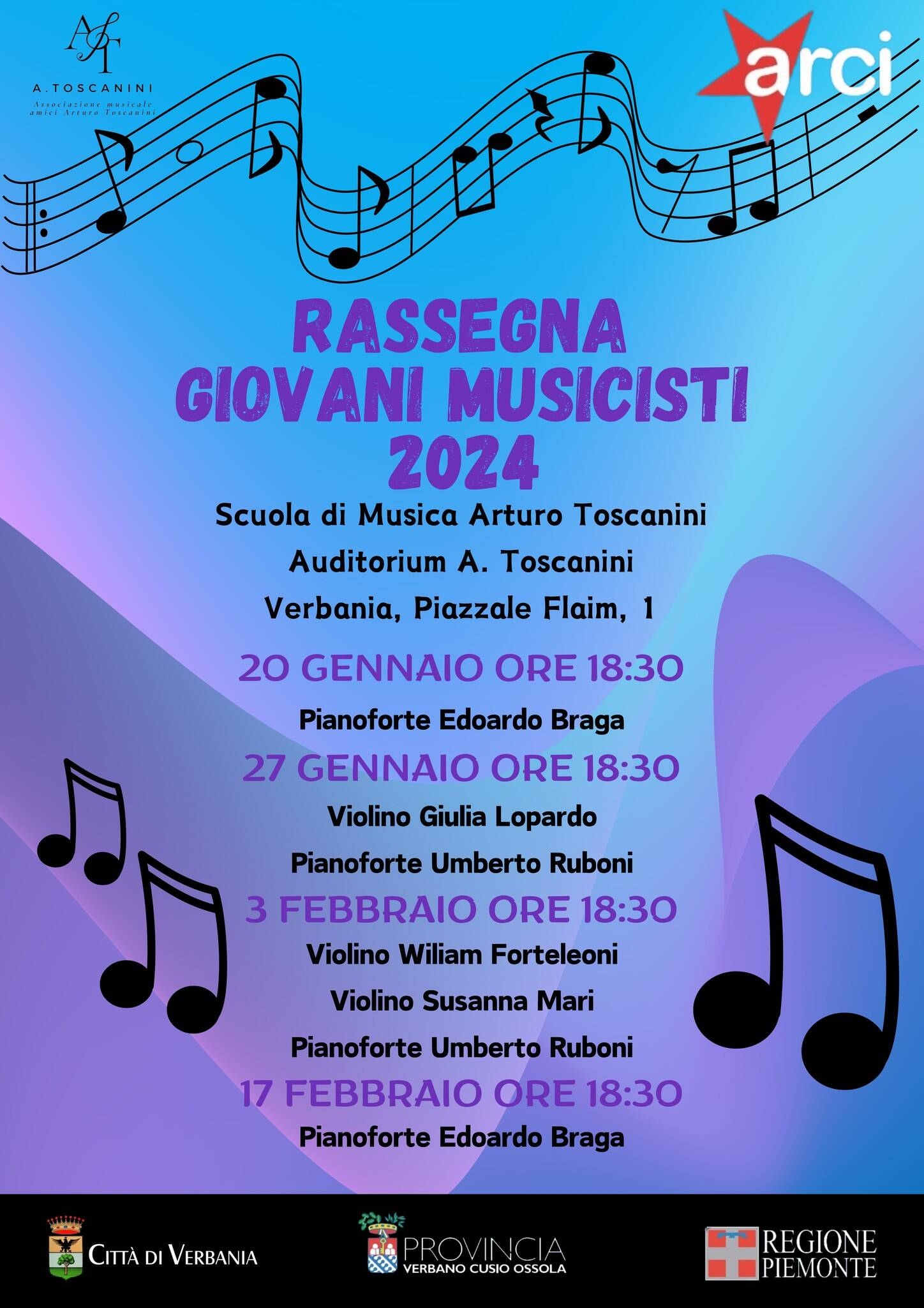 Immagine: Rassegna Giovani Musicisti 2024 Locandina 2024