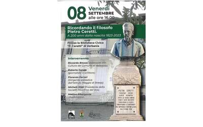 Immagine: Ricordando il filosofo Pietro Ceretti