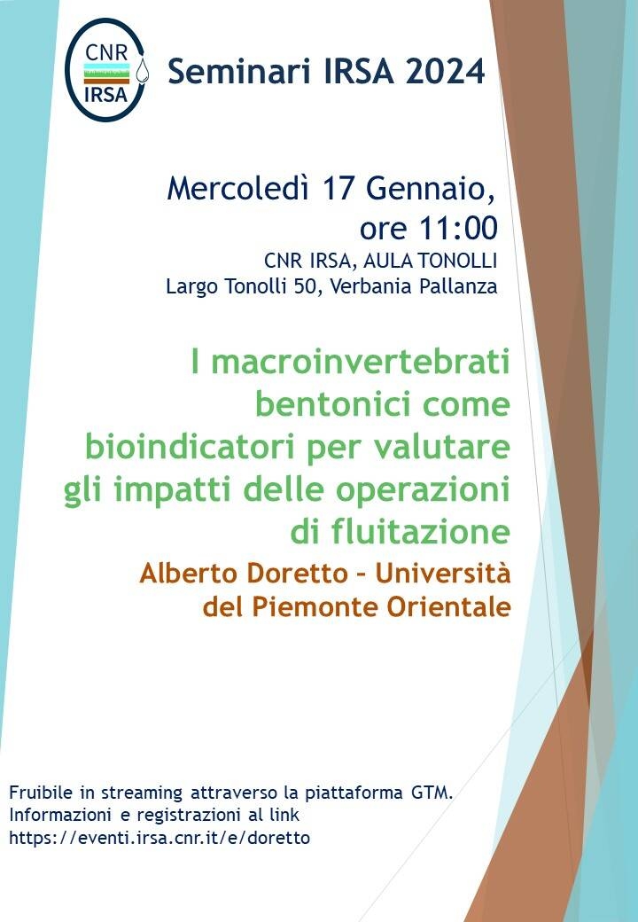 Immagine: SEMINARIO 17 GENNAIO 2024