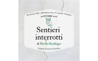 Immagine: sentieri interrotti