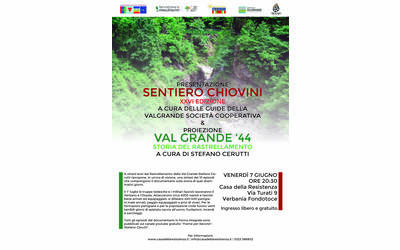 Immagine: Sentiero Chiovini Presentazione 2024