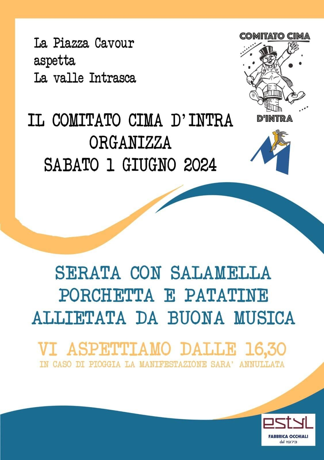 Immagine: Serata Cima di Intra  01 06 24