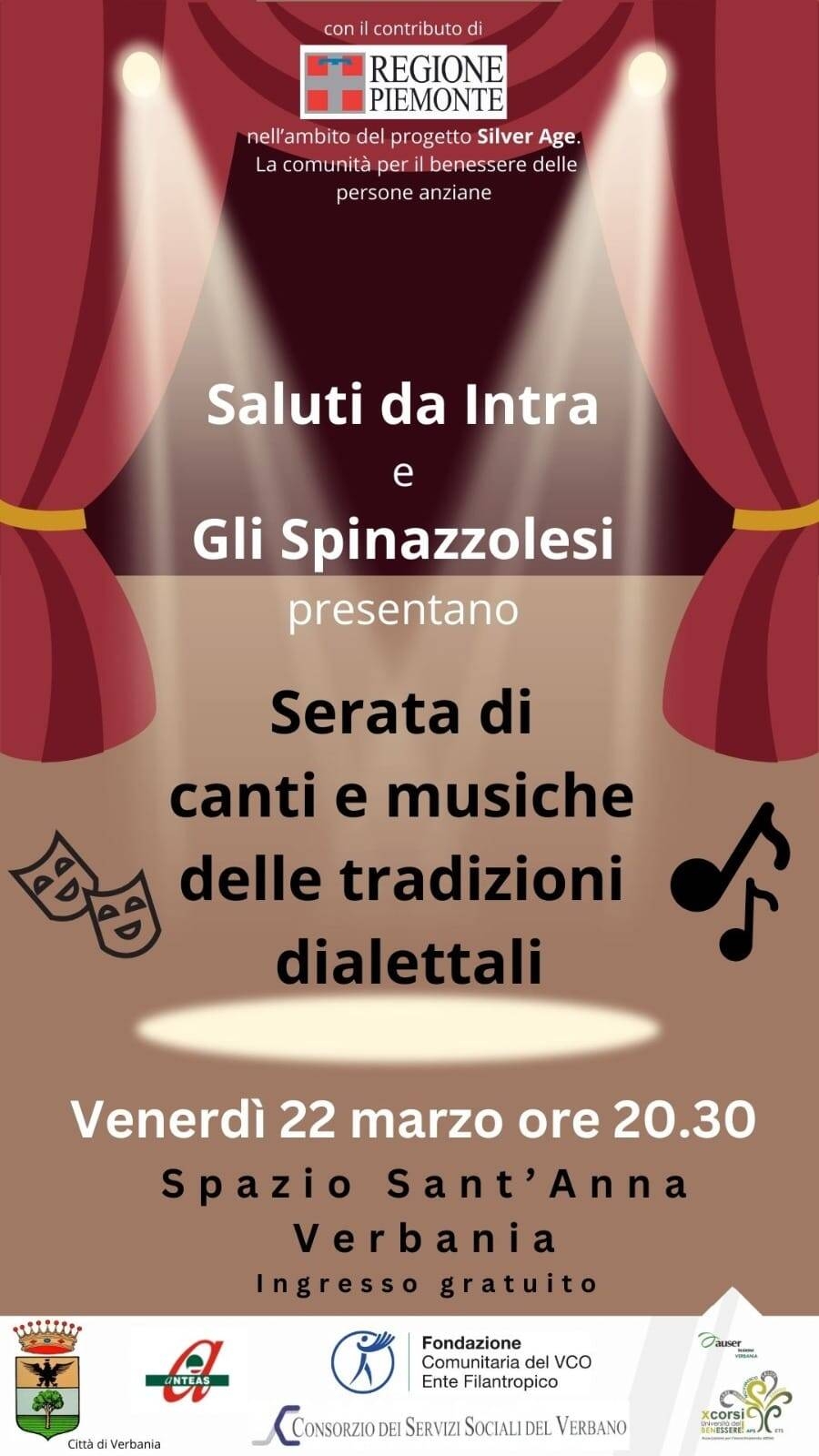 Immagine: Serata di canti e musiche delle tradizioni dialettali