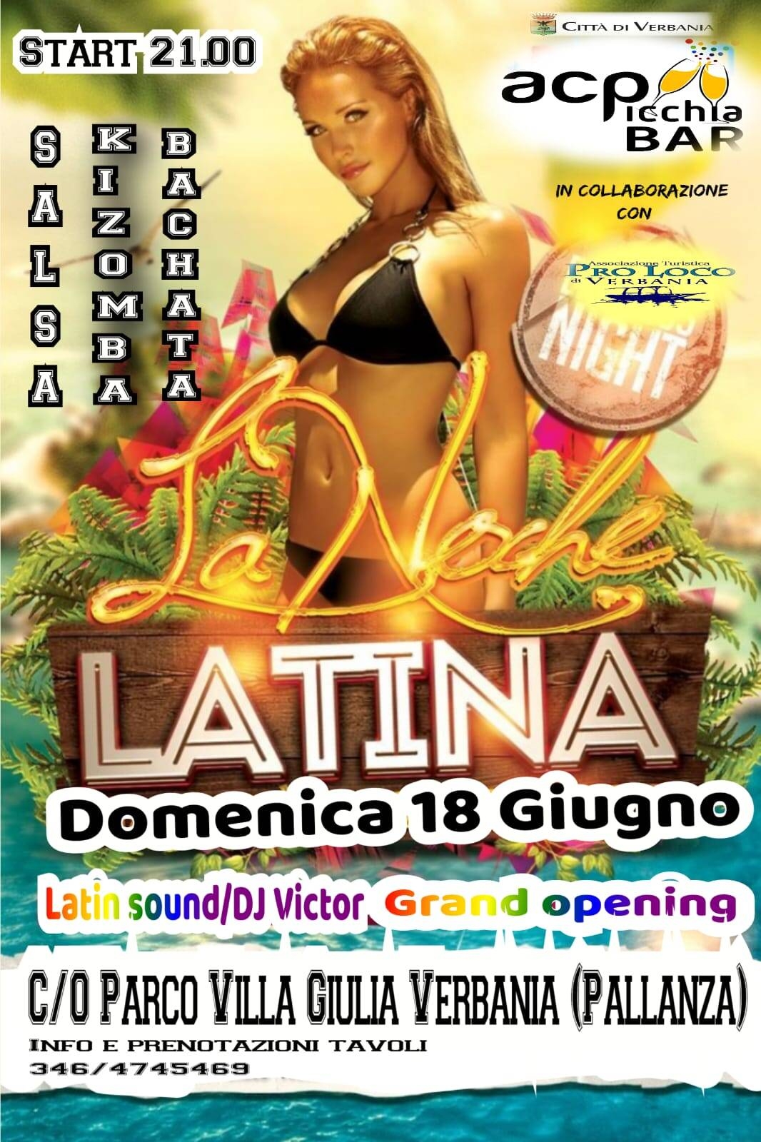 Immagine: serata latina 18 06