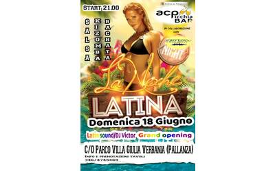 Immagine: serata latina 18 06