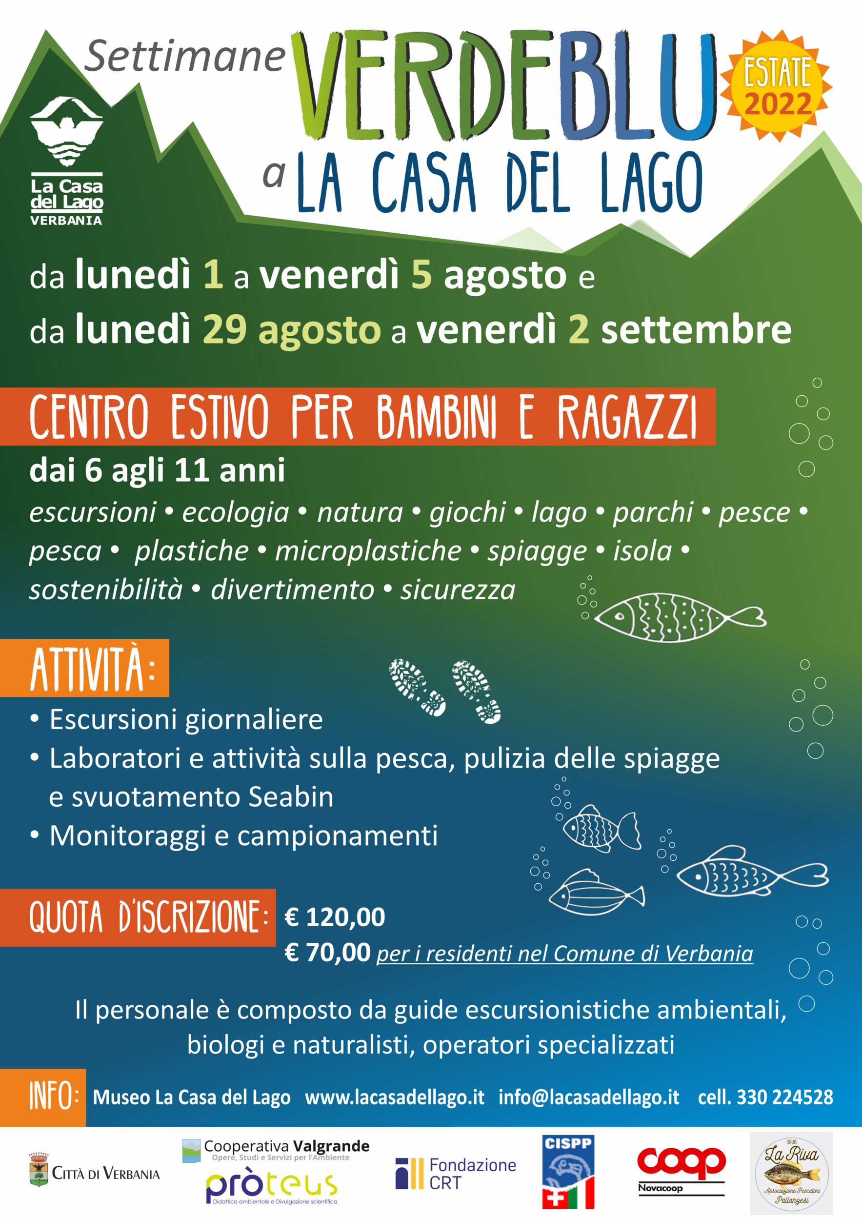 Immagine: settimane verde e blu 2022