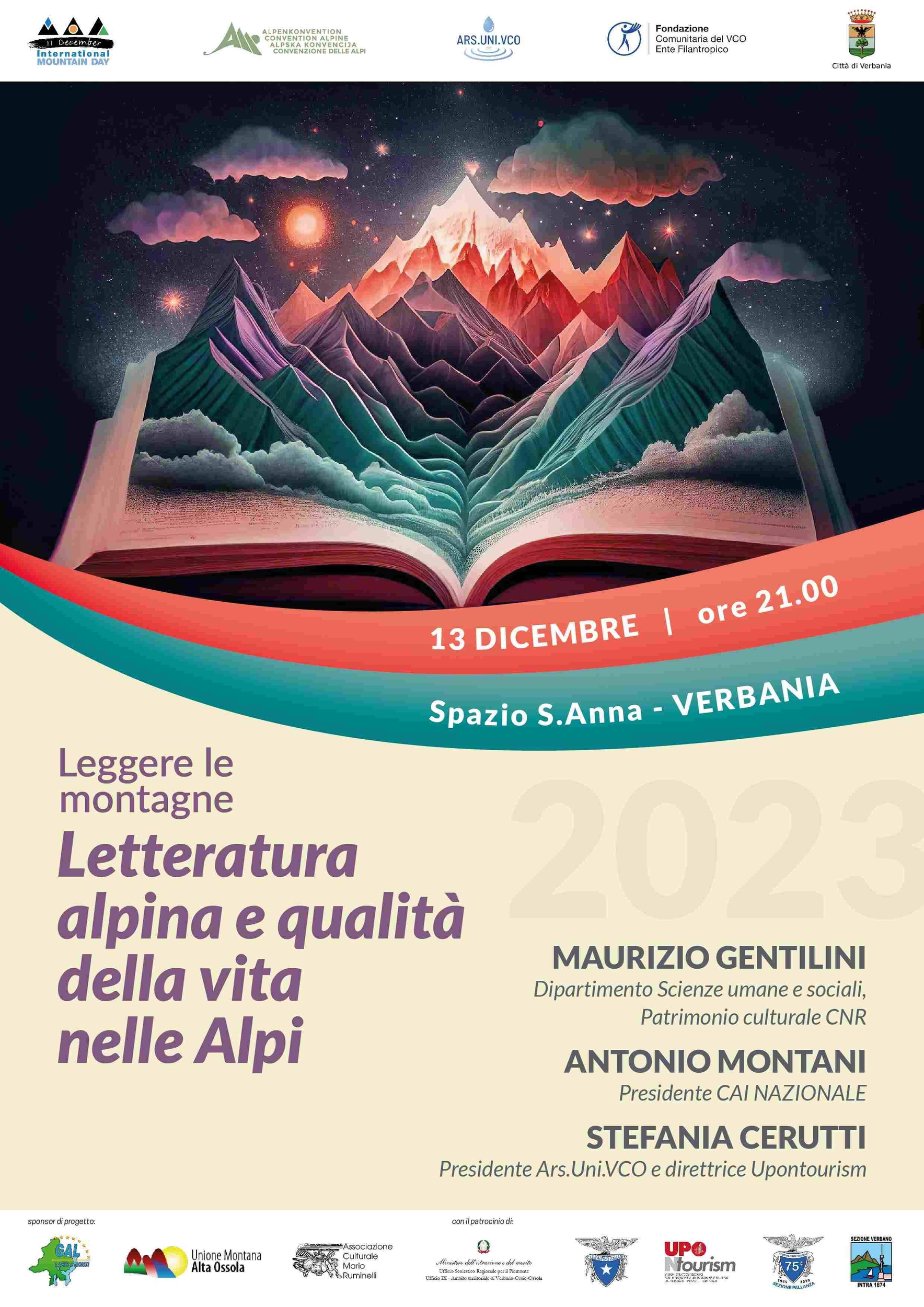 Immagine: SITOWEB_13Dicembre_Serale_Verbania_Leggere le montagne_2023