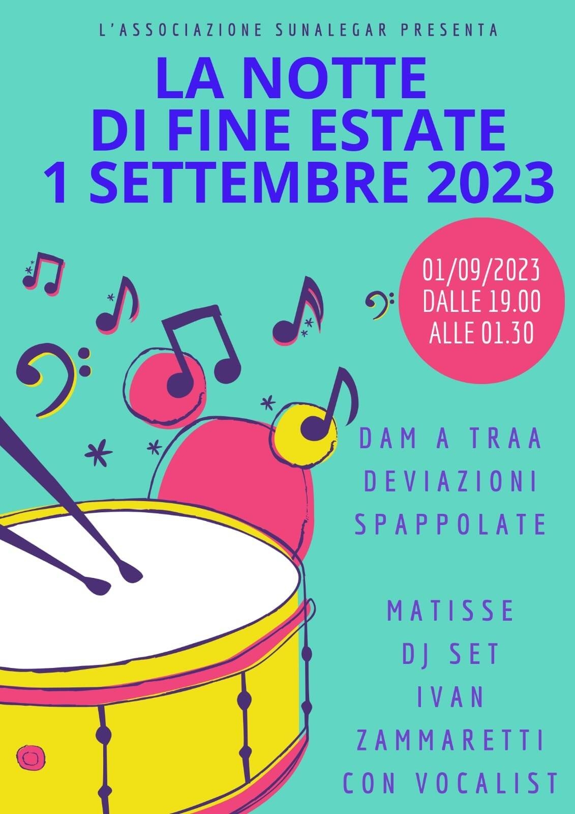 Immagine: SUNALEGAR 1 SETTEMBRE 2023