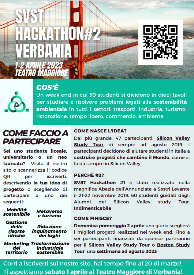 Immagine: SVST Hackathon #2 Verbania