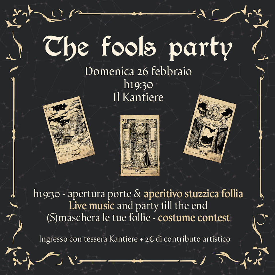 Immagine: The Fools party 26 02 23