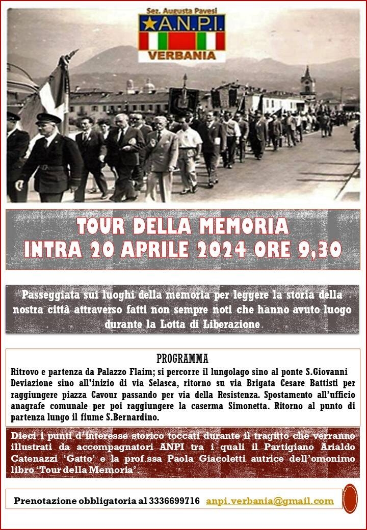 Immagine: Tour della Memoria