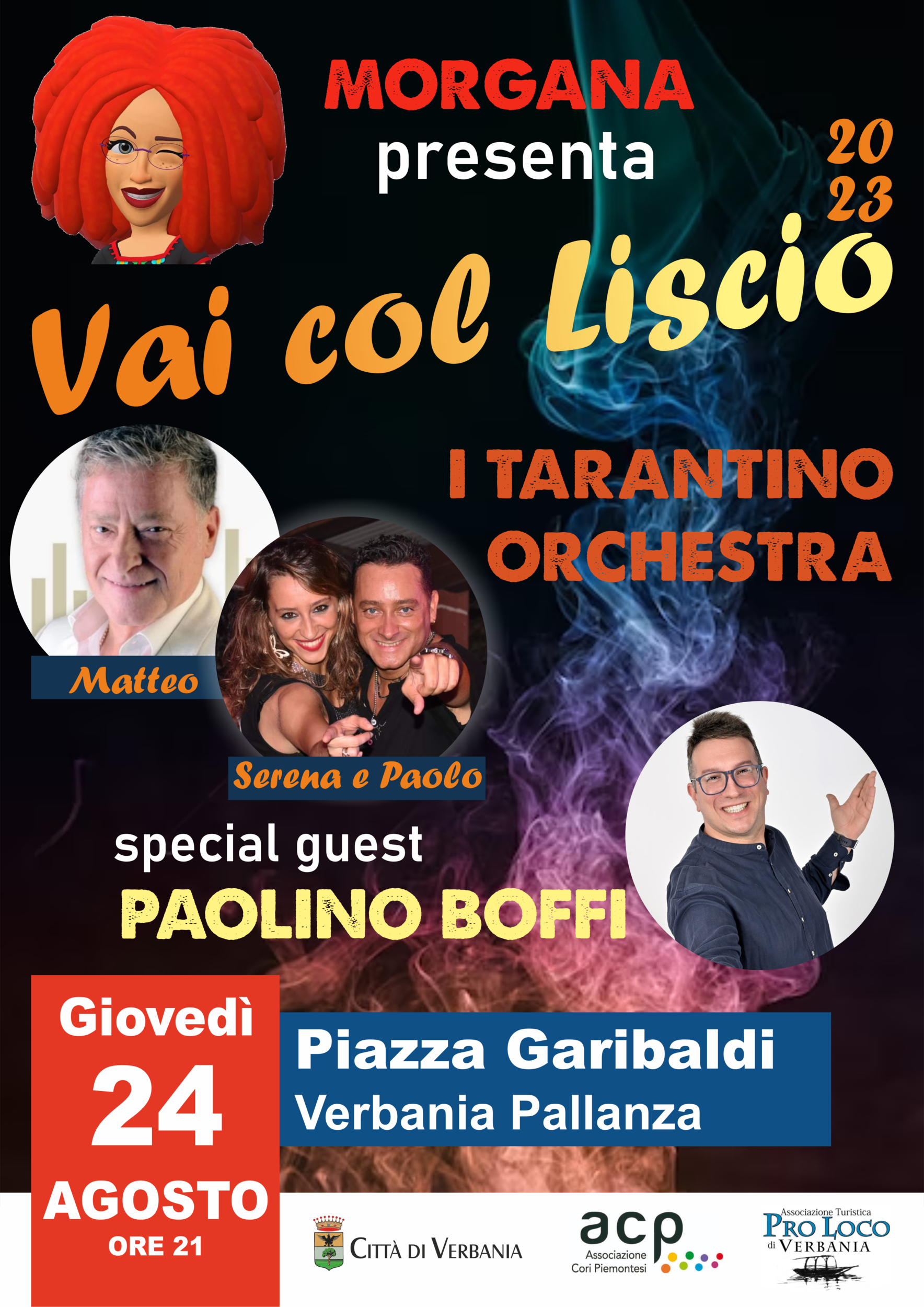Immagine: Vai col liscio Morgana 24 08 23