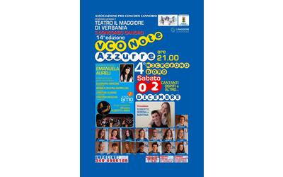 Immagine: VCO Note Azzurre 2023