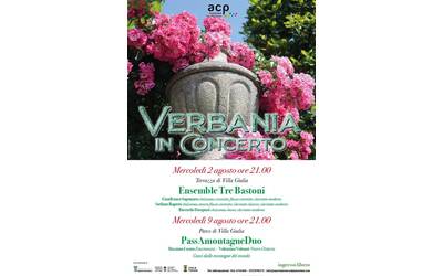 Immagine: Verbania in concerto 2 e 9 agosto 2023
