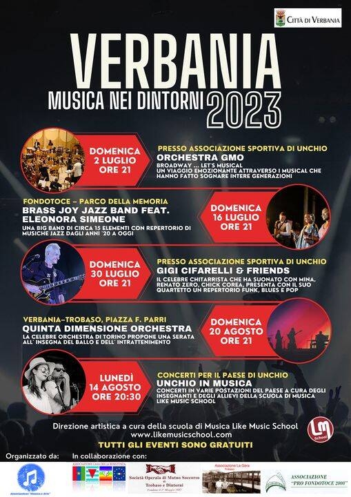 Immagine: verbania musica nei dintorni