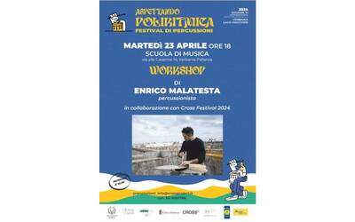 Immagine: Workshop aspettando Poliritmica