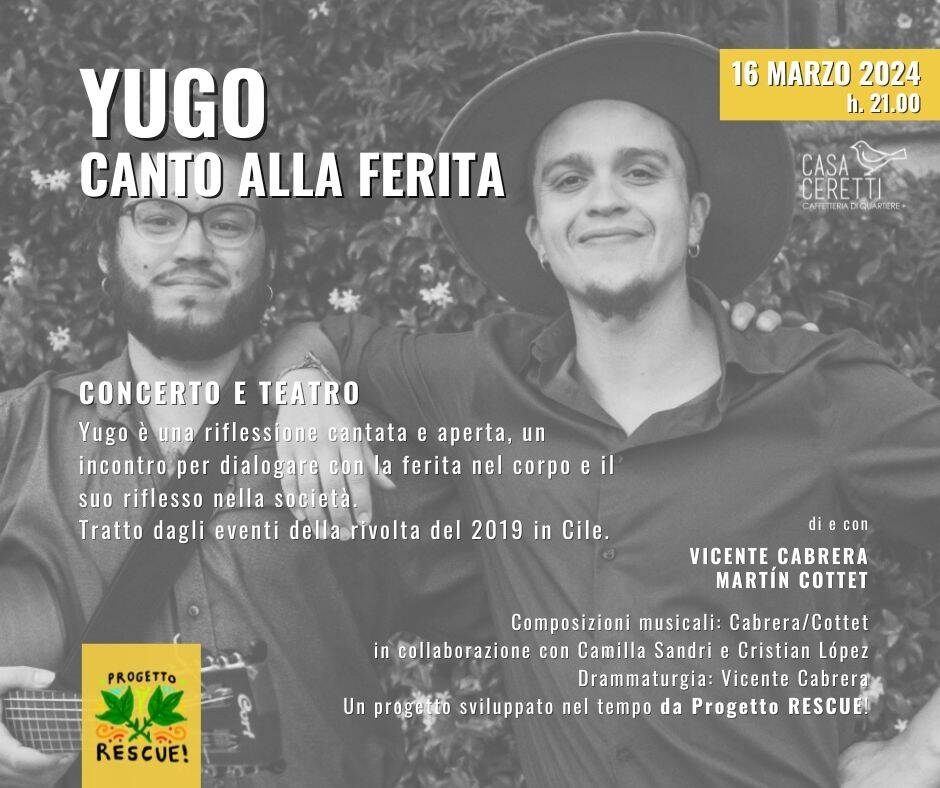Immagine: Yugo o Canto alla ferita
