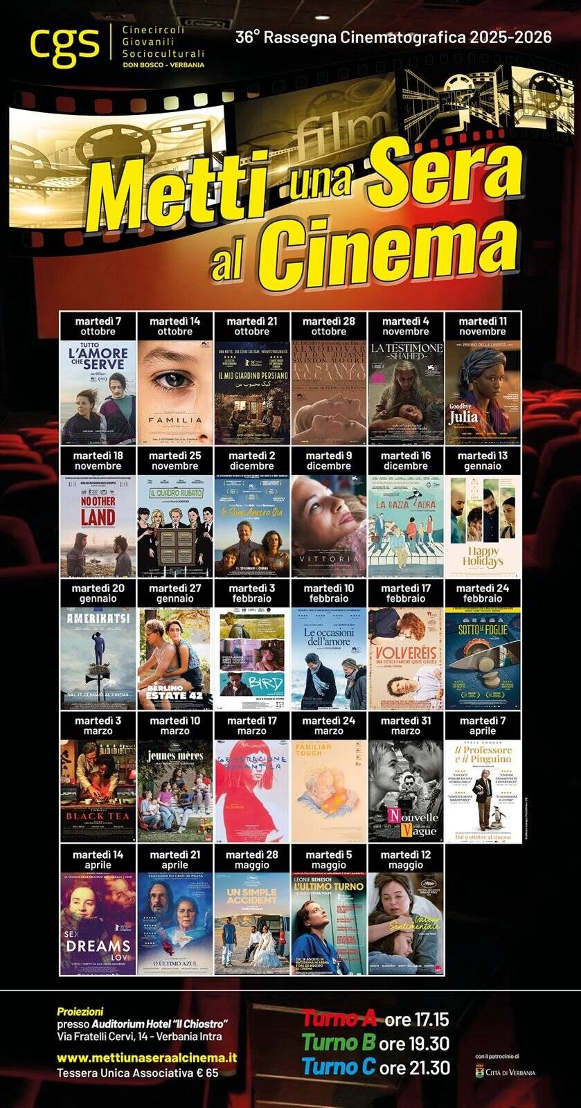 Immagine: 36a edizione  METTI UNA SERA AL CINEMA