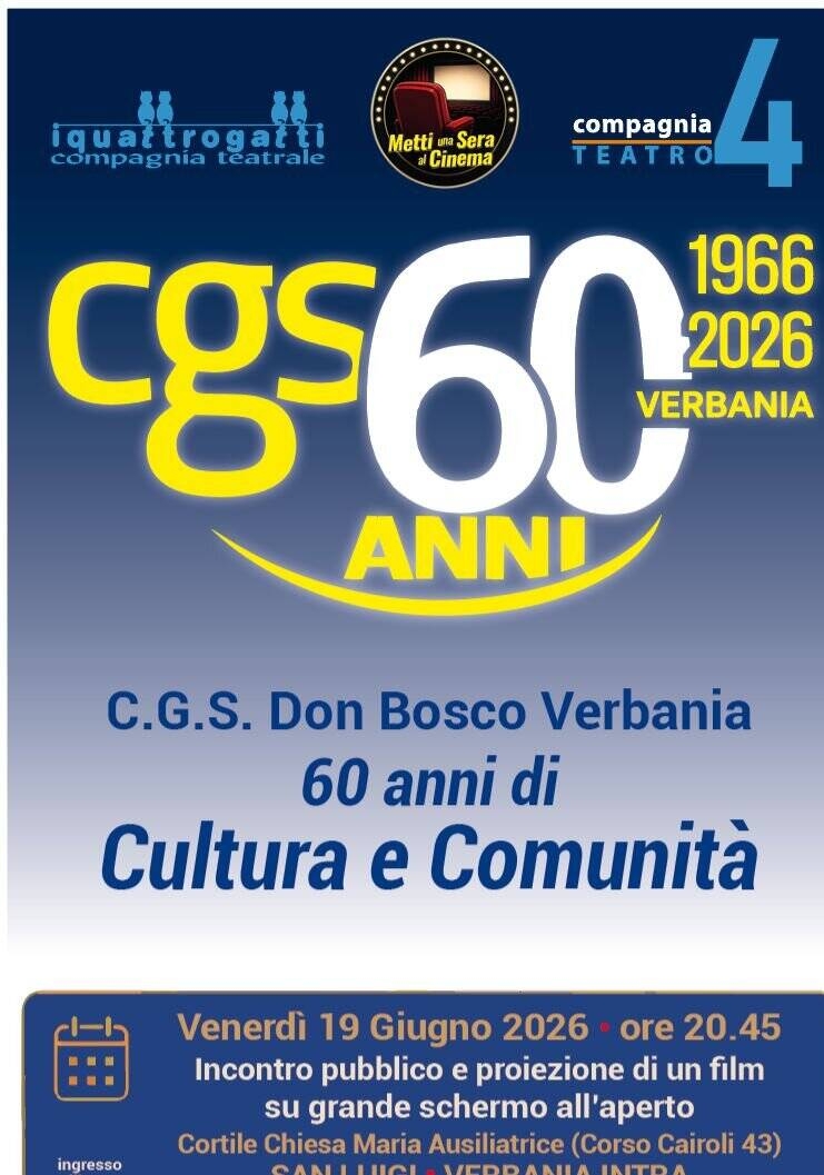 60 anni di Cultura e Comunità