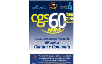 60 anni di Cultura e Comunità