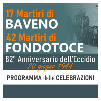 Immagine: 82 anniversario eccidio Fondotoce