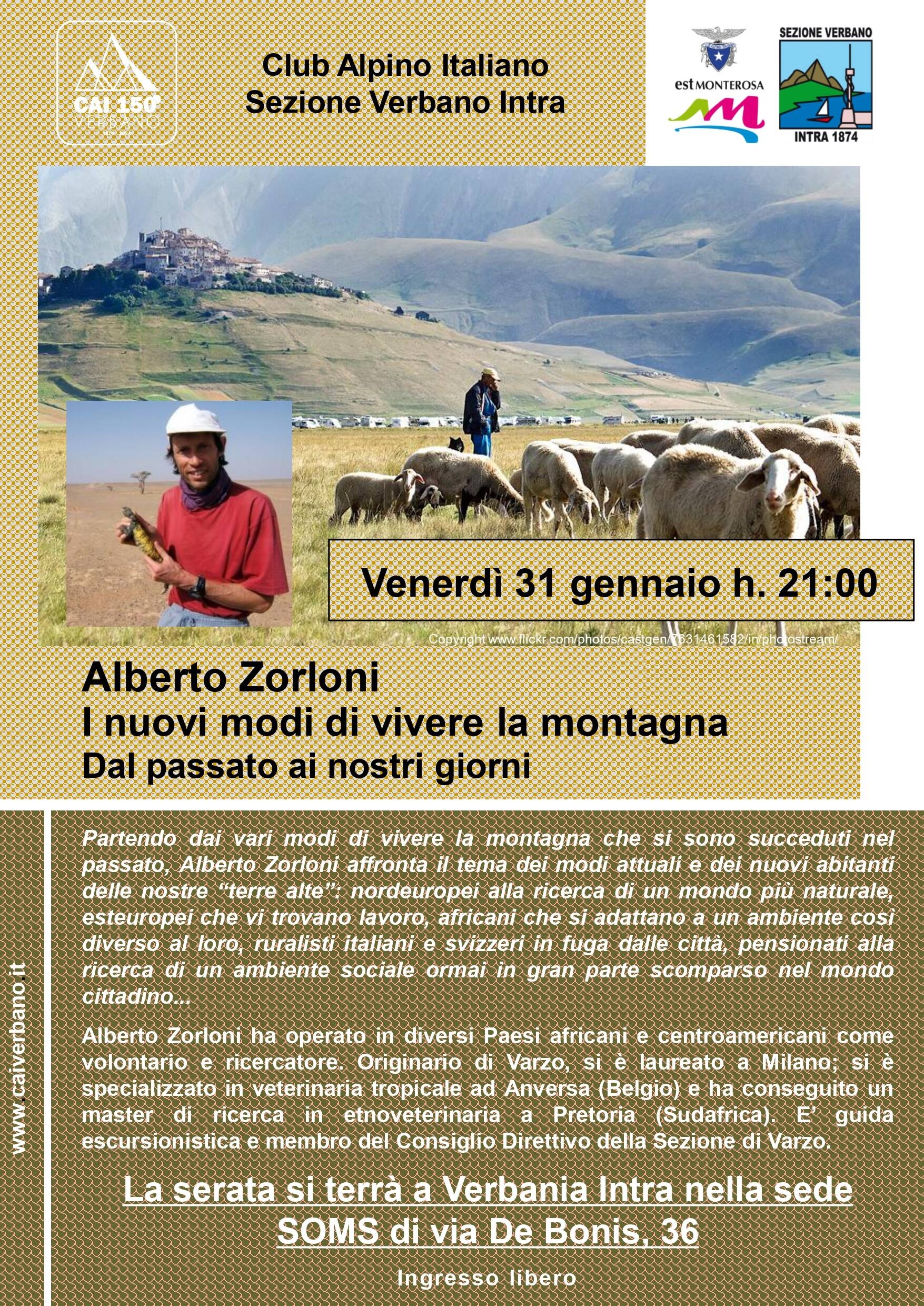 Alberto Zorloni - I nuovi modi di vivere la montagna, dal passato ai nostri giorni