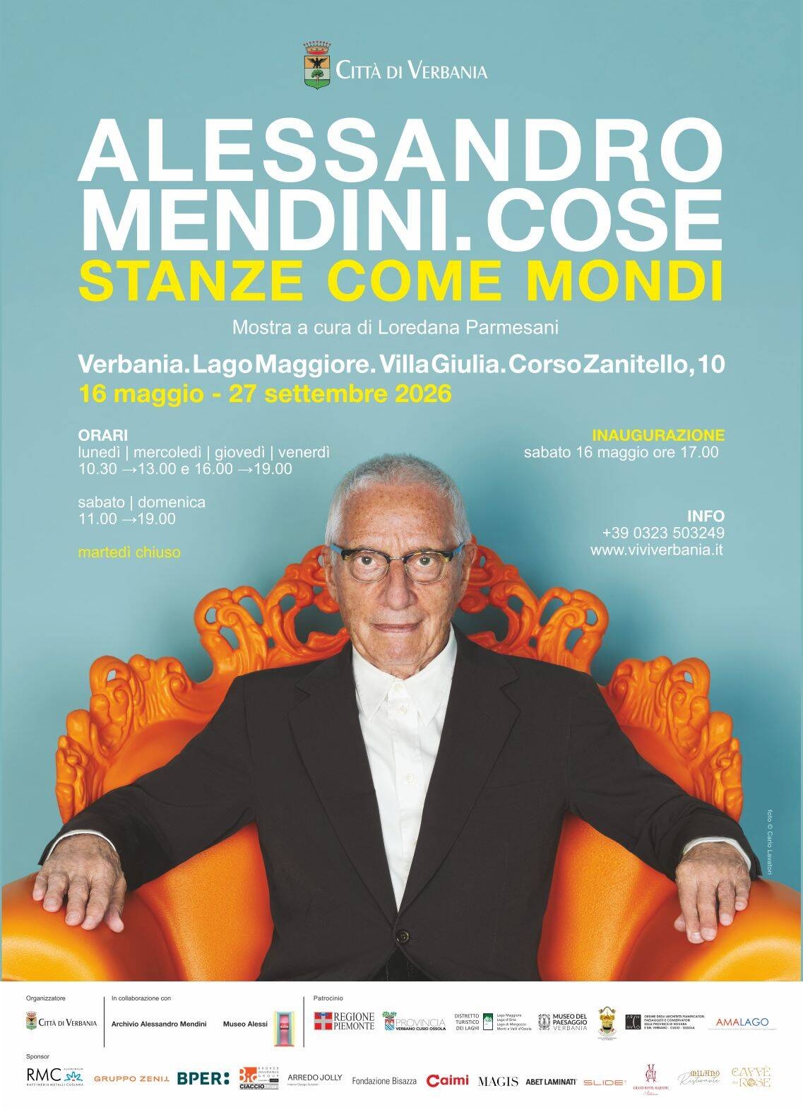 Immagine: ALESSANDRO MENDINI.COSE LOCANDINA