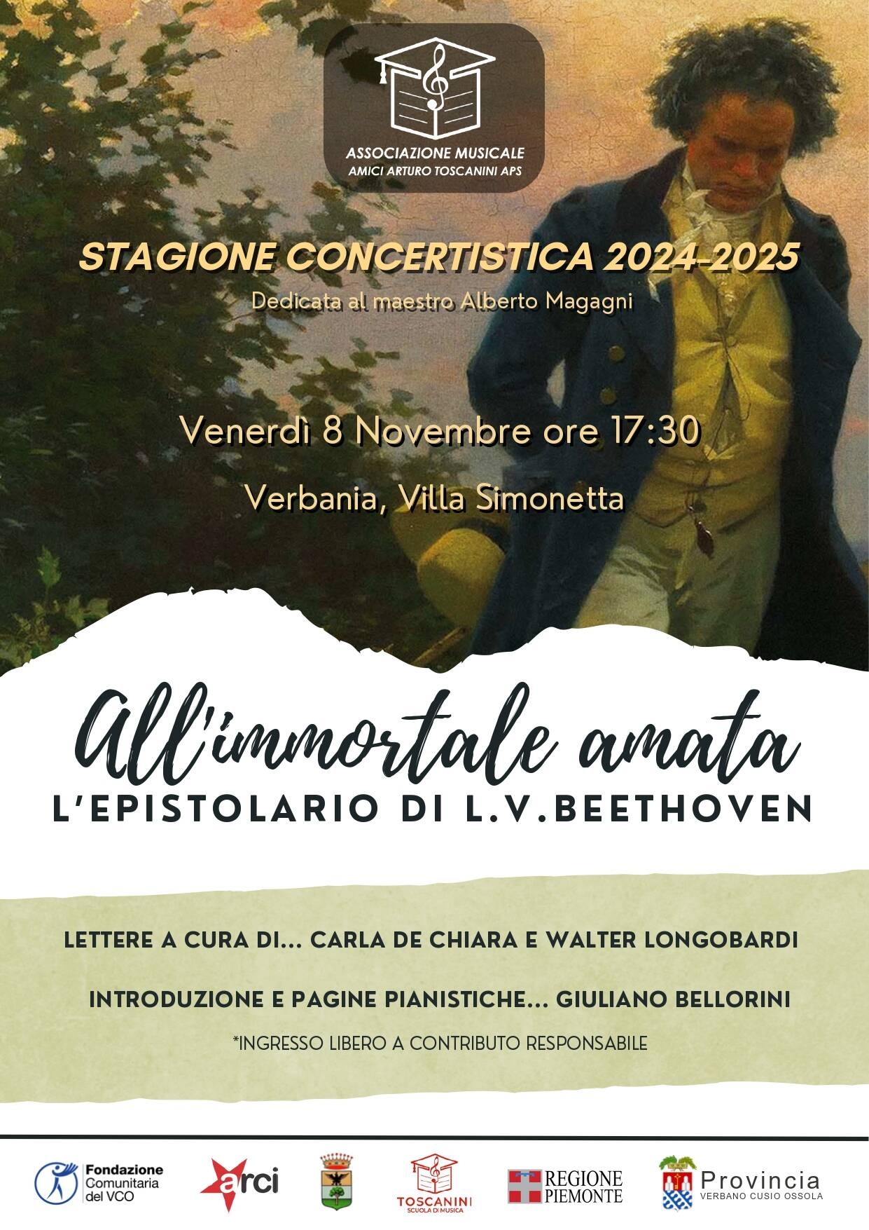 Immagine: All'immortale amata