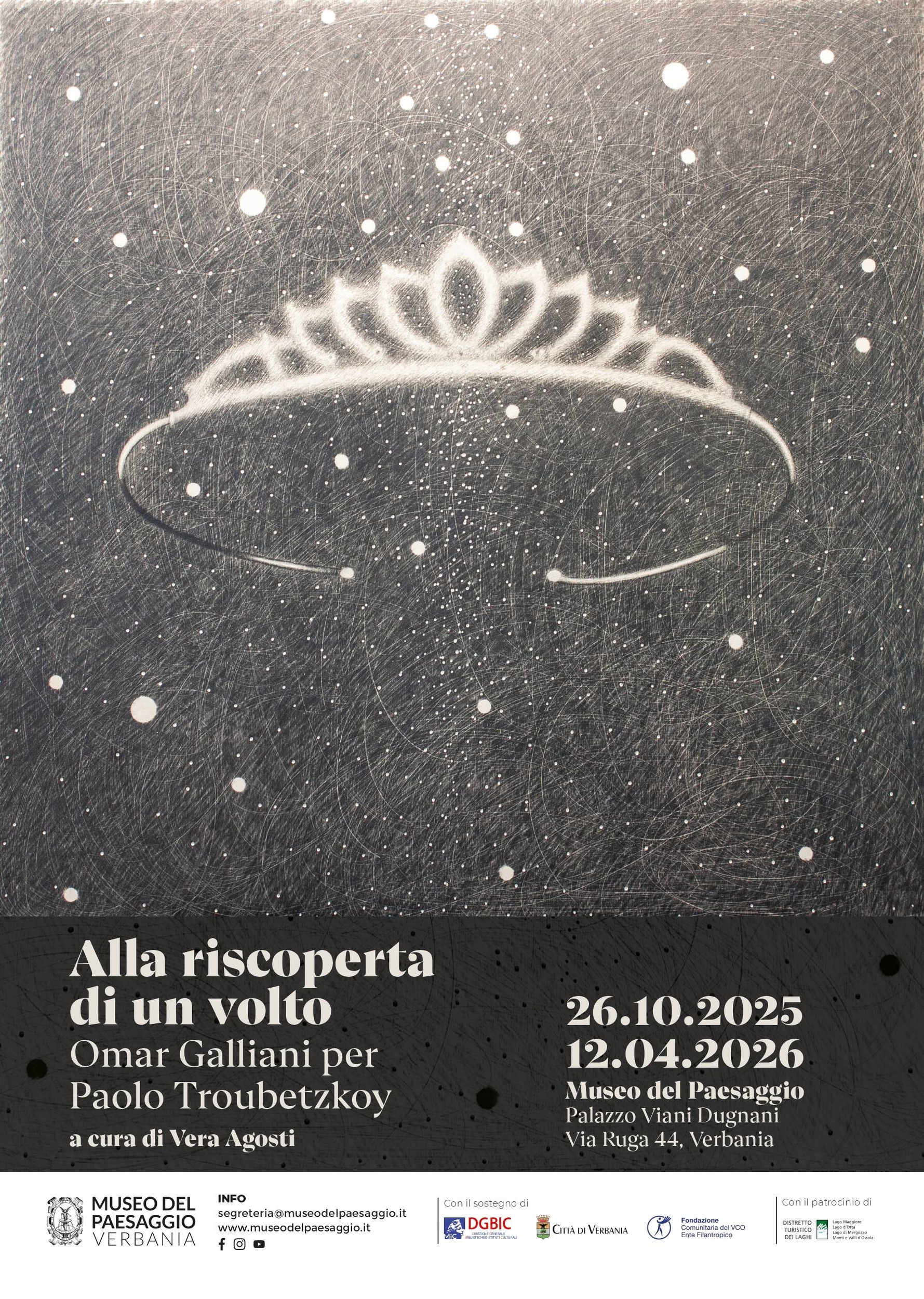 Alla riscoperta di un volto. Omar Galliani per Paolo Troubetzkoy