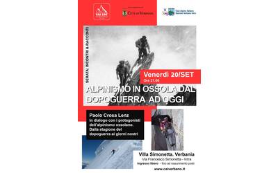 Immagine: Alpinismo in Ossola dal dopoguerra ad oggi