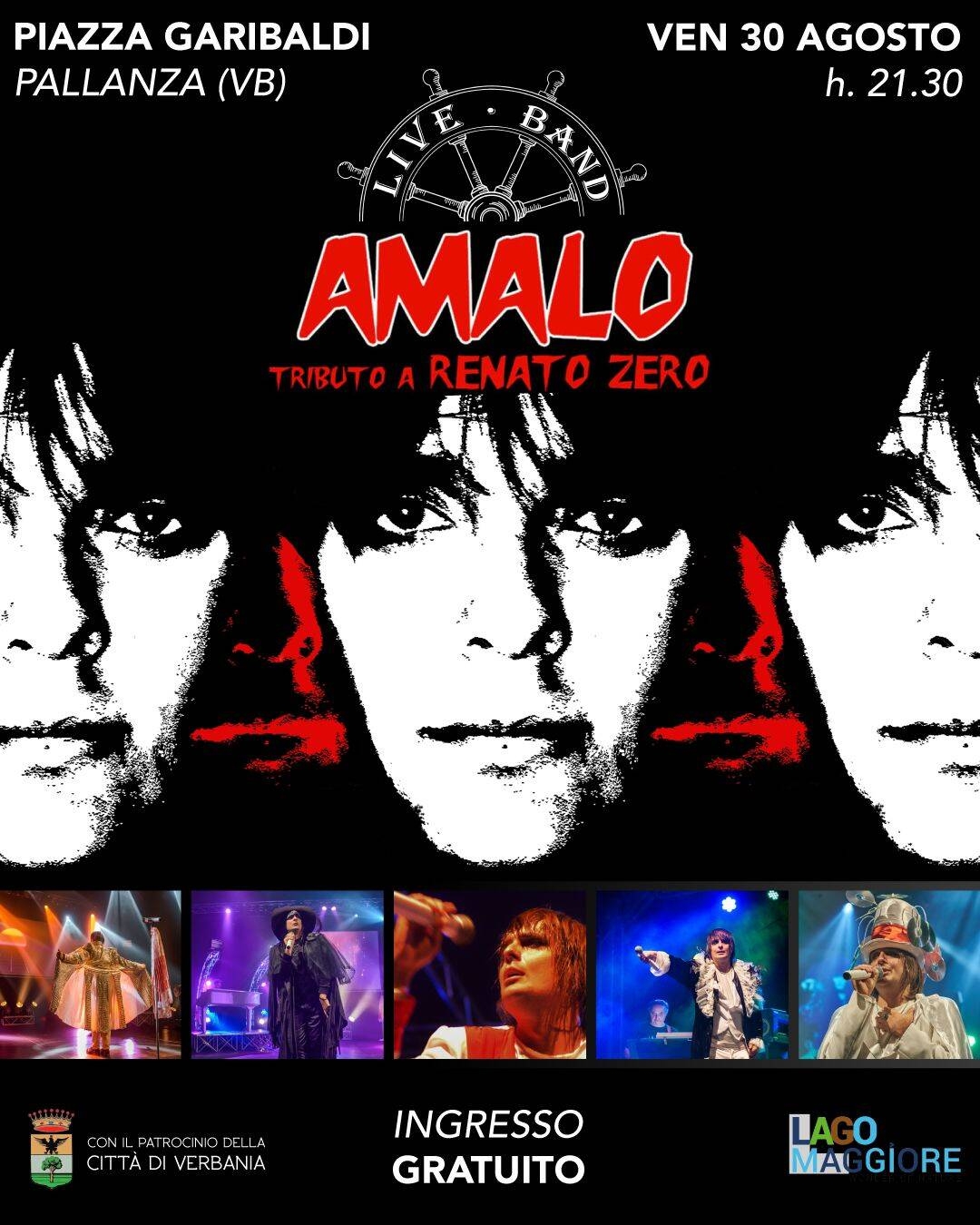 Immagine: Amalo - Tributo a Renato Zero