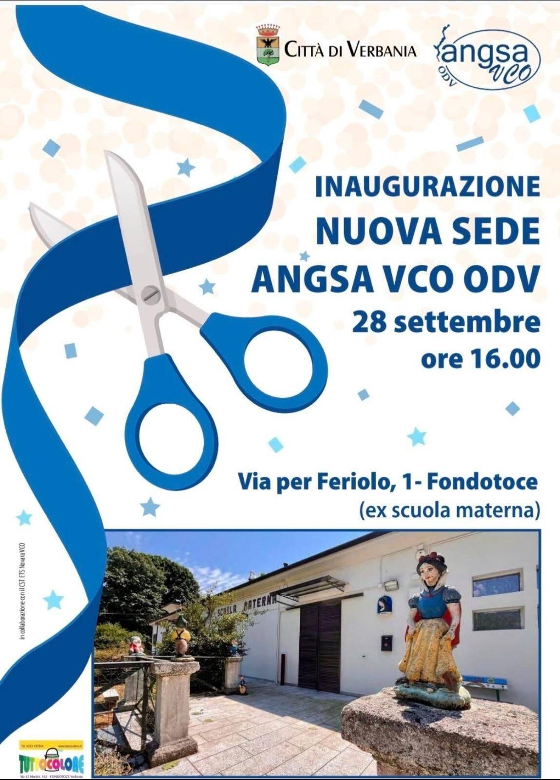 Immagine: Angsa Vco - Inaugurazione nuova sede a Fondotoce 