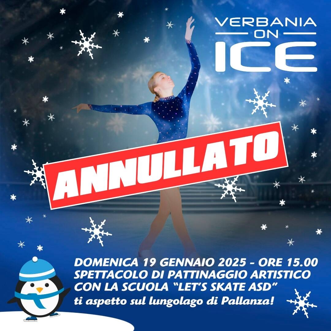 ANNULLATO! Spettacolo "Verbania on Ice"