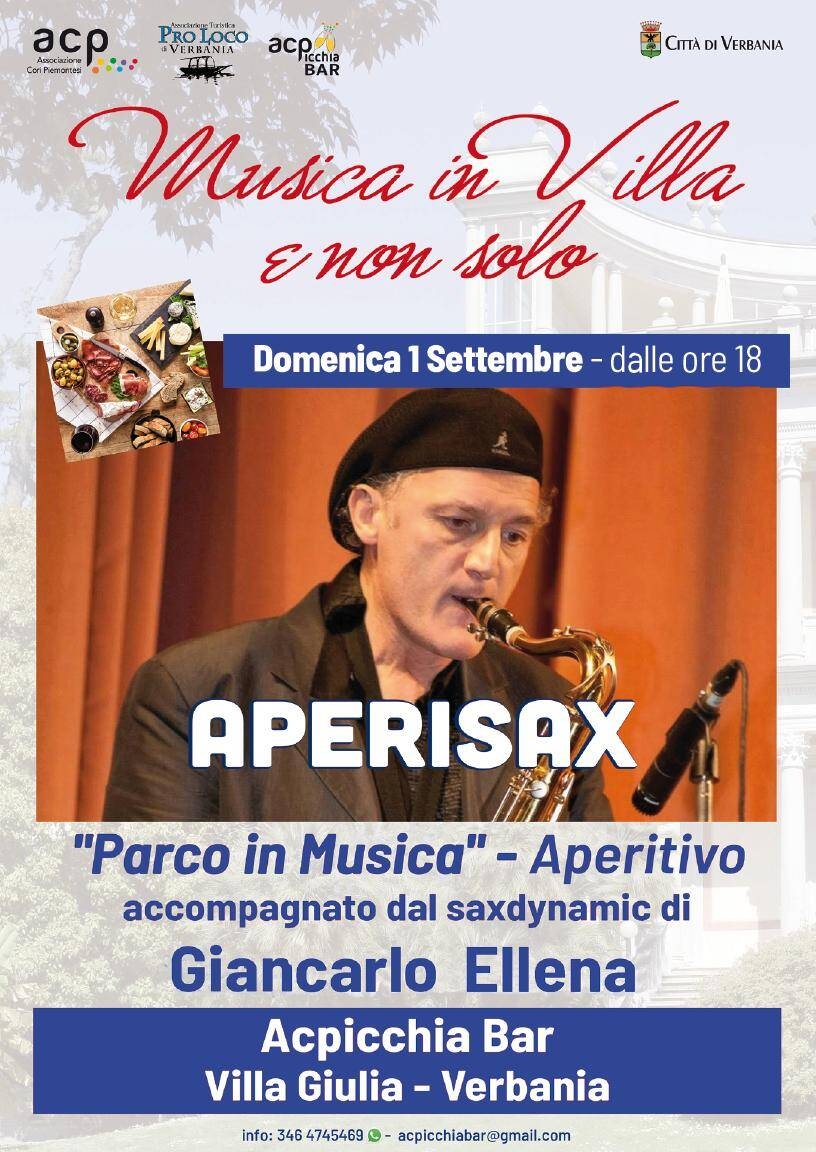 Immagine: APERISAX 1 settembre 24