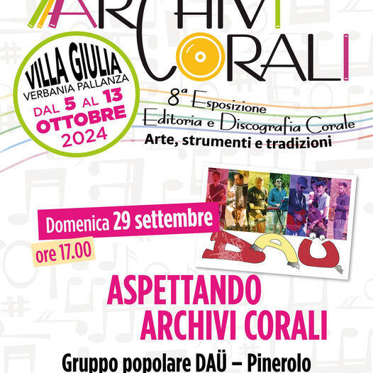 Immagine: Aspettando Archivi Corali 29 09 24
