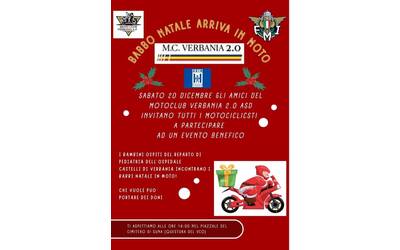 Babbo Natale arriva in moto
