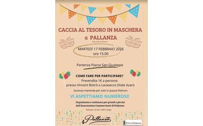 Caccia al tesoro in maschera a Pallanza