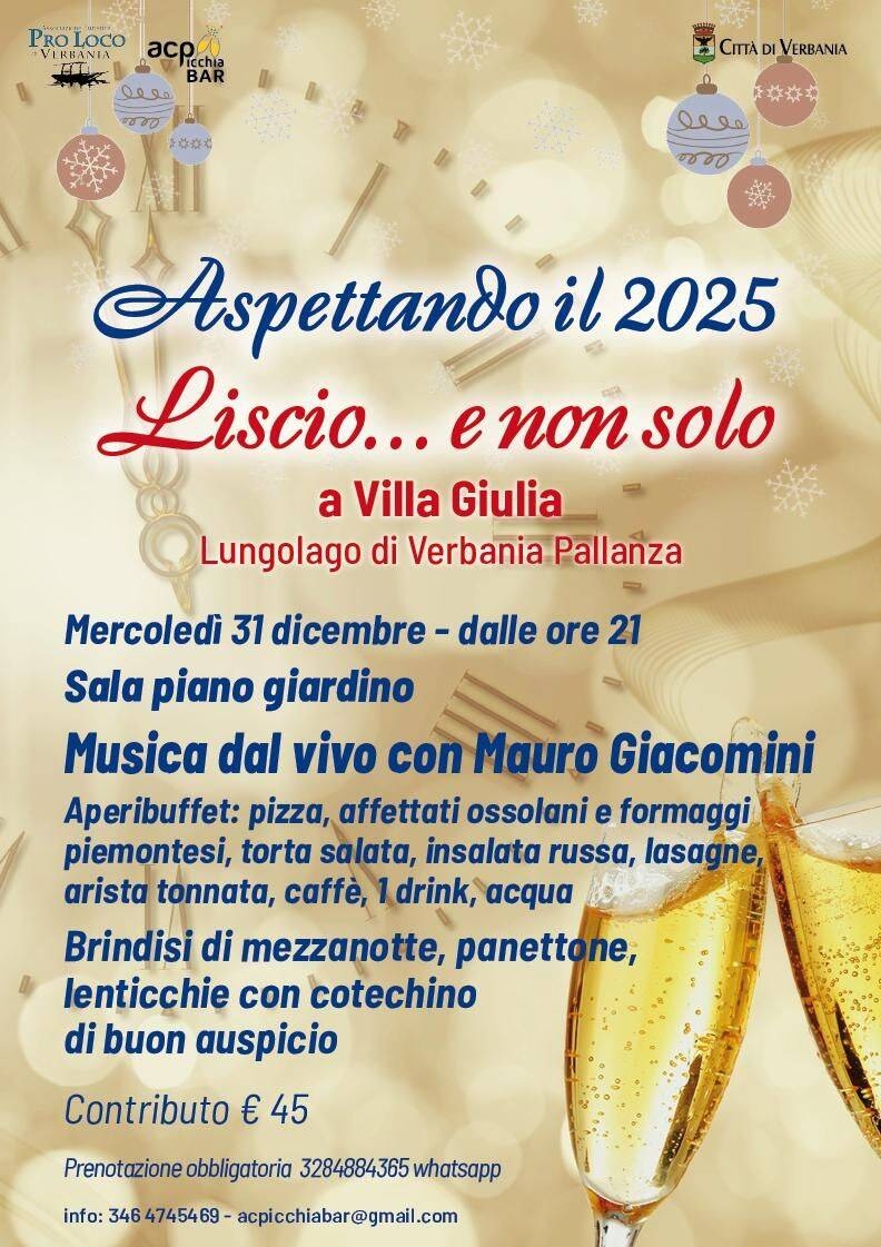 Immagine: capodanno VILLA GIULIA 2025