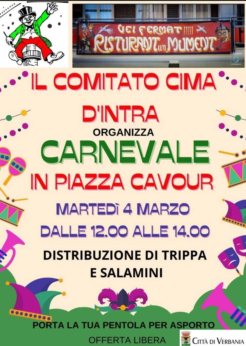  Carnevale 2025 Comitato Cima d'Intra
