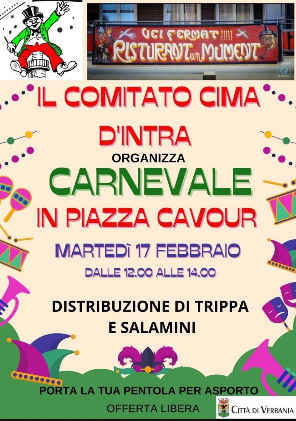 Carnevale 2026 Comitato Cima di Intra