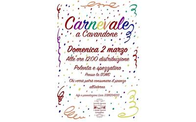 Immagine: Carnevale a Cavandone