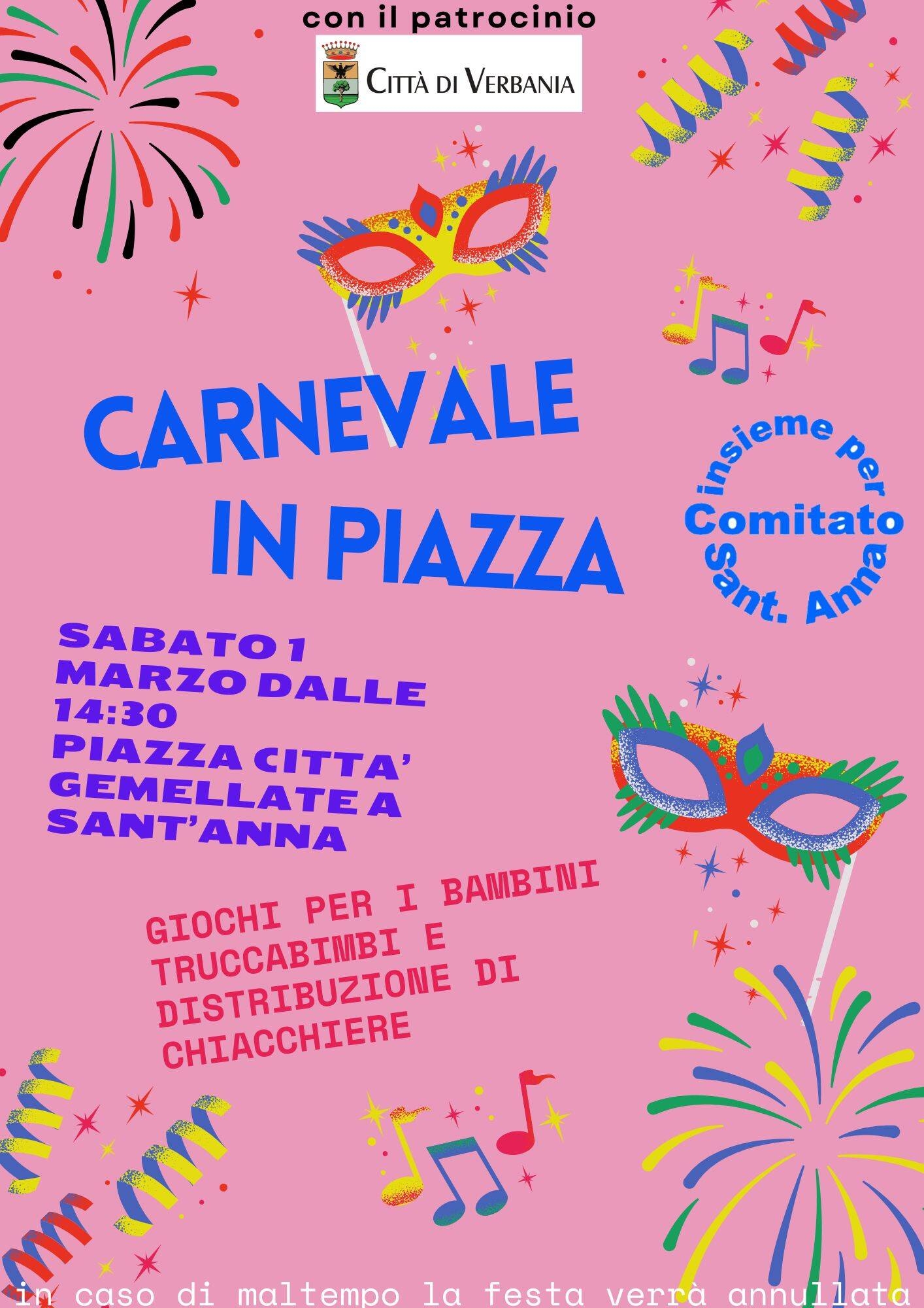Carnevale in Piazza a S. Anna
