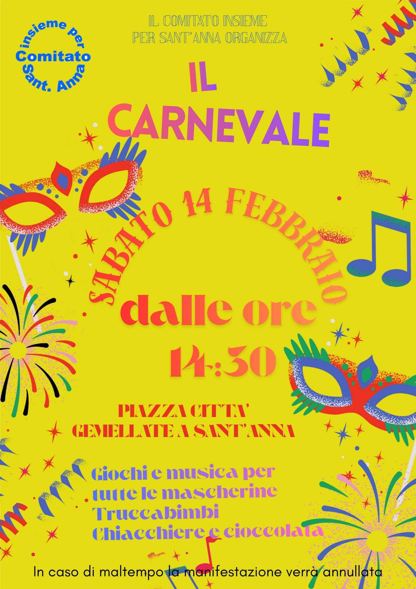 Carnevale in Piazza Città Gemellate