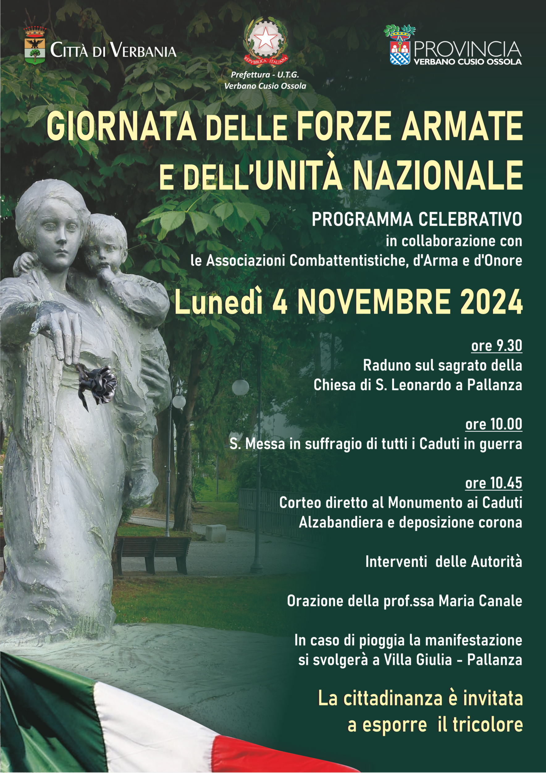 Immagine: Celebrazioni 4 novembre 2024
