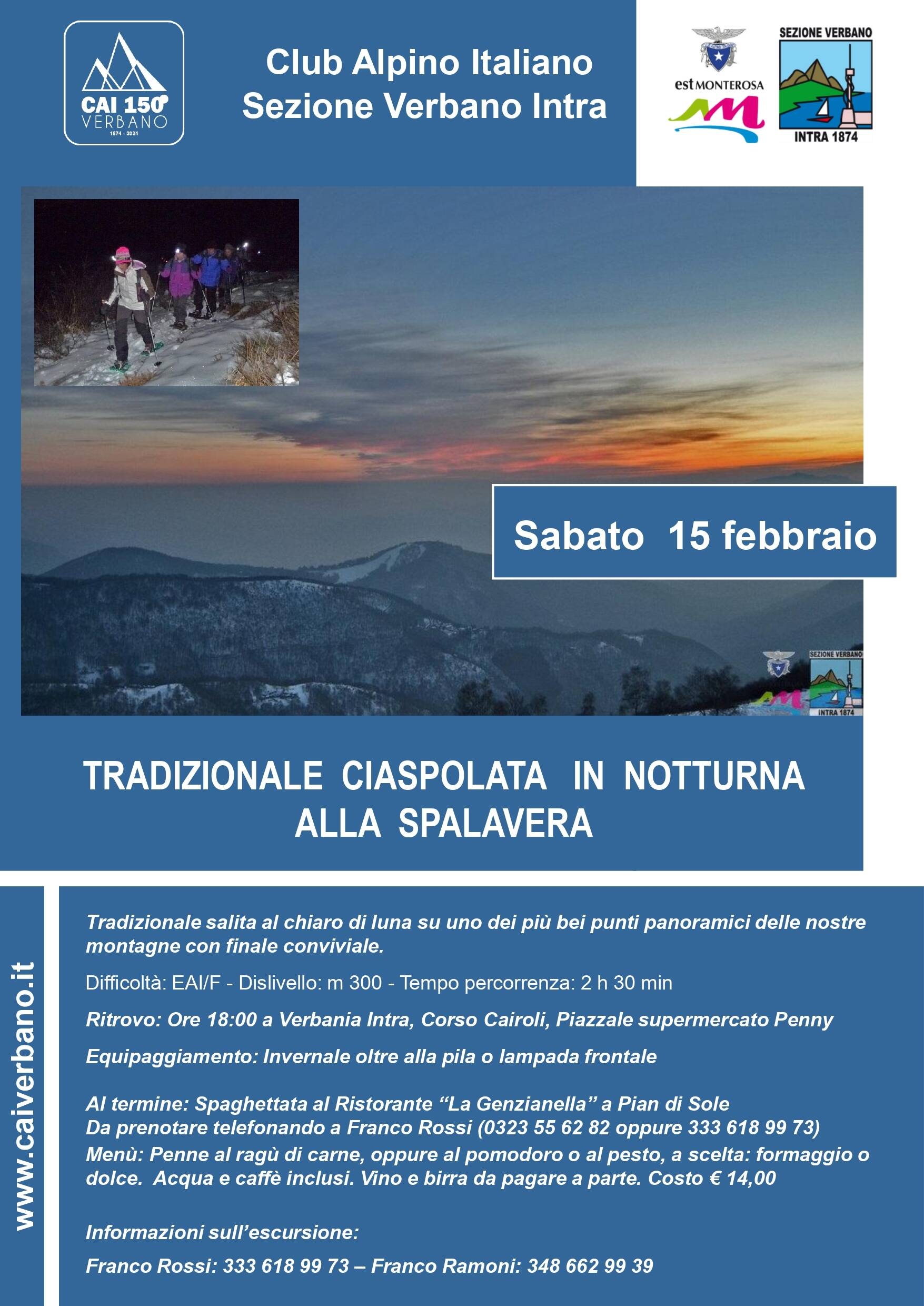 Immagine: ciaspolata Spalavera 