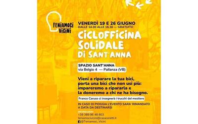 Immagine: ciclofficina giugno
