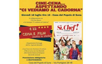 Immagine: Cine Cena "Sì, Chef!"