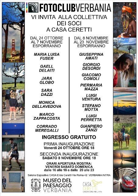 Collettiva dei Soci Fotoclub Verbania