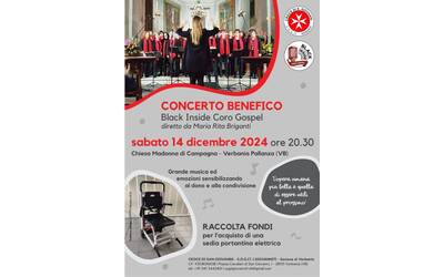 Immagine: Concerto benefico Black Inside Coro Gospel