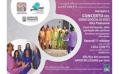 Immagine: Concerto Coro Goccia di Voci Alto Piemonte